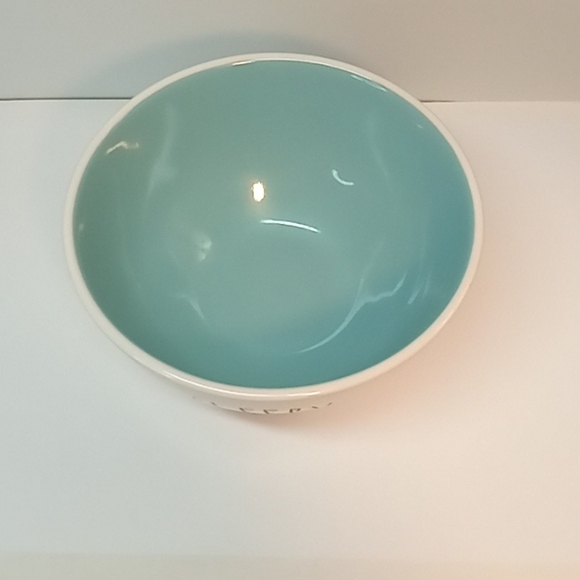 5 1/2" Rae Dunn SLEEPY bowl with pink interior. No flaws. - Picture 3 of 7